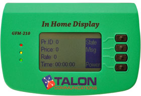 Talon Green Fridge Magnet display
